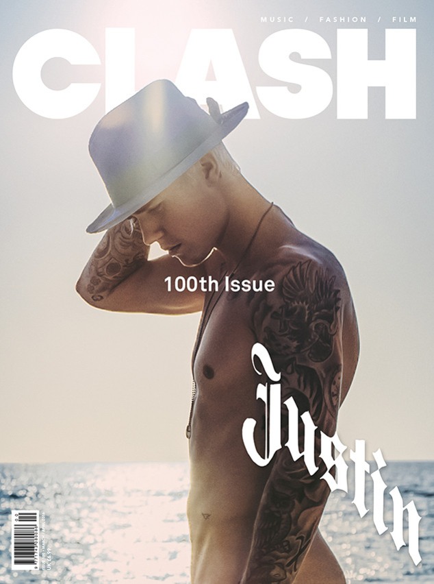 Justin Bieber Is Naked on Clash Magazine - E! Online